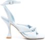 Stuart Weitzman Playa sandalen met bandje Blauw - Thumbnail 1