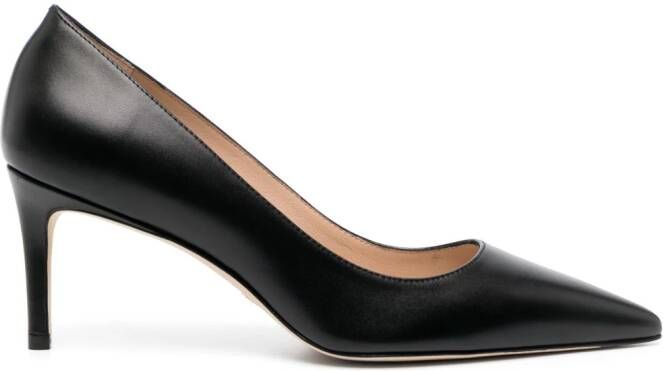 Stuart Weitzman Pumps met puntige neus Zwart