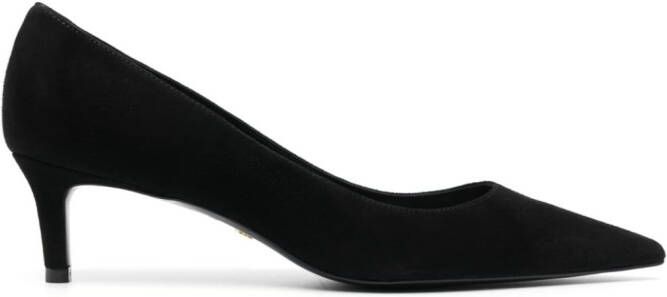 Stuart Weitzman Pumps met puntige neus Zwart