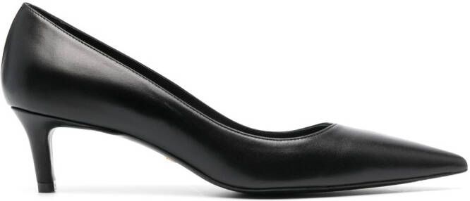 Stuart Weitzman Pumps met puntige neus Zwart