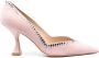 Stuart Weitzman Pumps verfraaid met kristallen Roze - Thumbnail 1