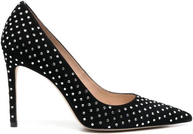 Stuart Weitzman Pumps verfraaid met kristallen Zwart