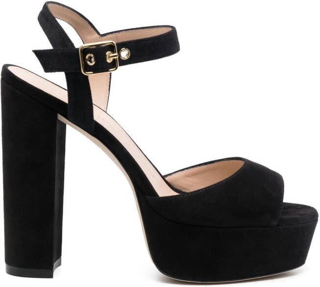 Stuart Weitzman Ryder sandalen Zwart