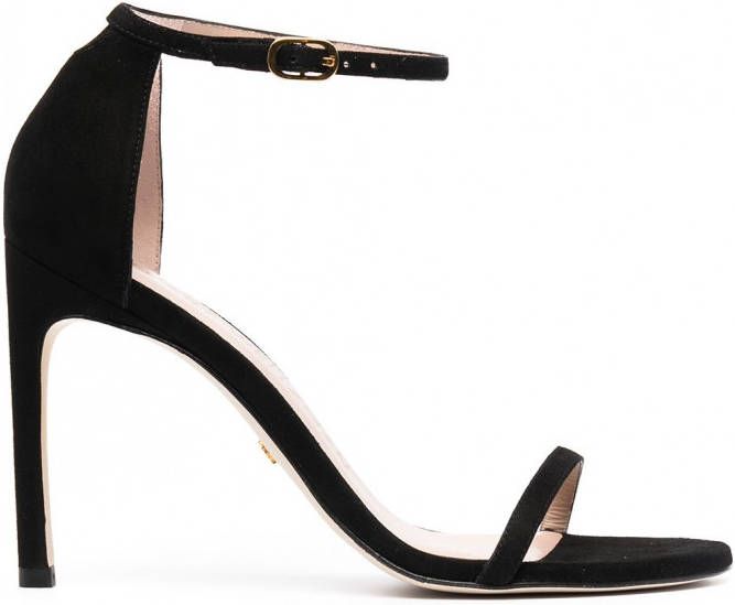 Stuart Weitzman Sandalen met enkelbandje Zwart