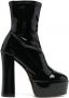 Stuart Weitzman Skyhigh laarzen met plateauzool Zwart - Thumbnail 1