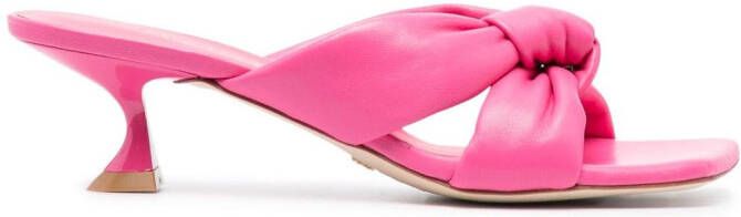 Stuart Weitzman Sandalen met vierkante neus Roze