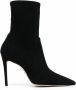 Stuart Weitzman Stuart stretch enkellaarzen Zwart - Thumbnail 1