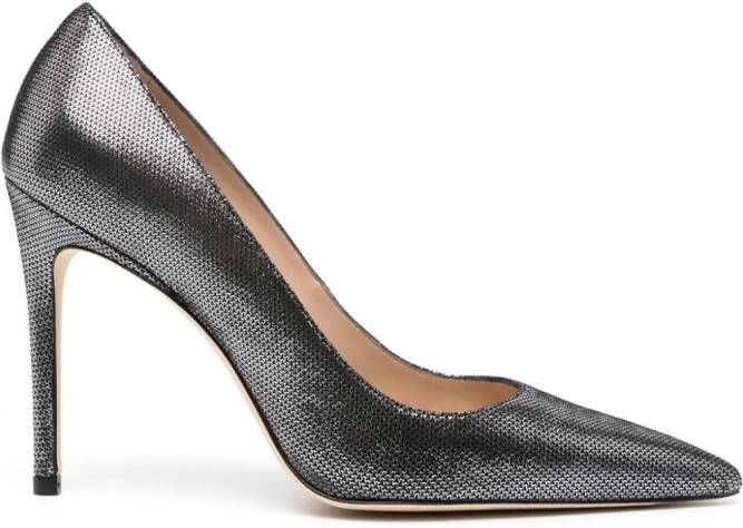 Stuart Weitzman Stuart metallic pumps Grijs