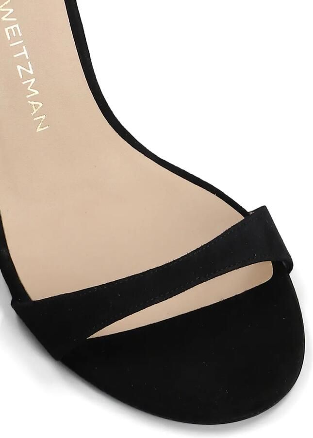 Stuart Weitzman 100 mm Nudist sandalen Zwart - Foto 4