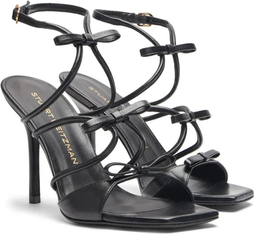 Stuart Weitzman 100mm Tully sandalen Zwart - Foto 3