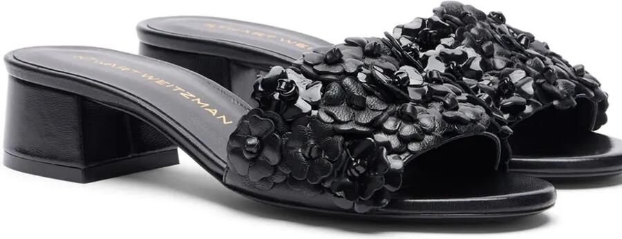 Stuart Weitzman 35 mm Meadow sandalen Zwart - Foto 4