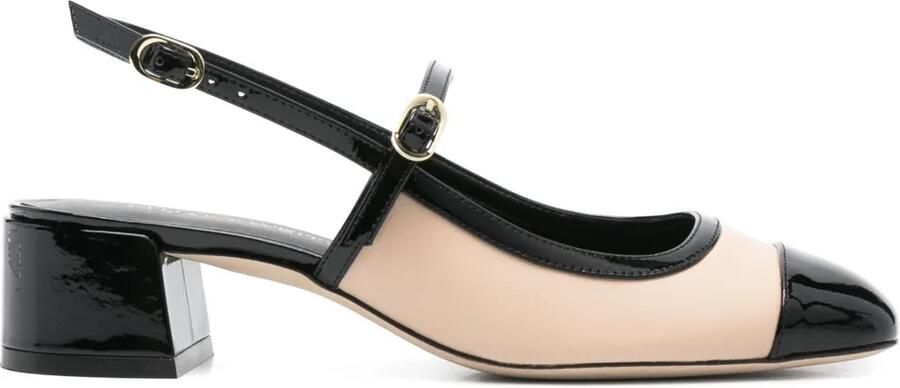Stuart Weitzman 40 mm Maeve sandalen Beige