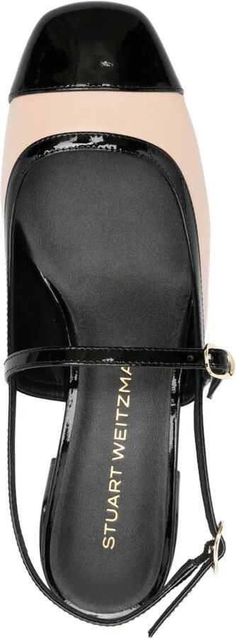 Stuart Weitzman 40 mm Maeve sandalen Beige - Foto 4
