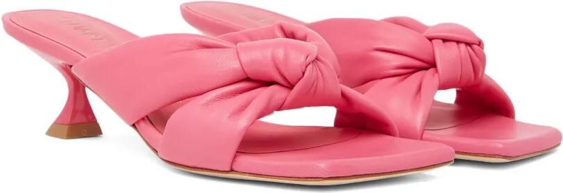 Stuart Weitz 50 mm Playa sandalen met geknoopte details Roze - Foto 3