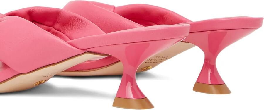 Stuart Weitz 50 mm Playa sandalen met geknoopte details Roze - Foto 4