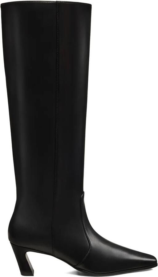 Stuart Weitzman 50 mm Stassi laarzen Zwart
