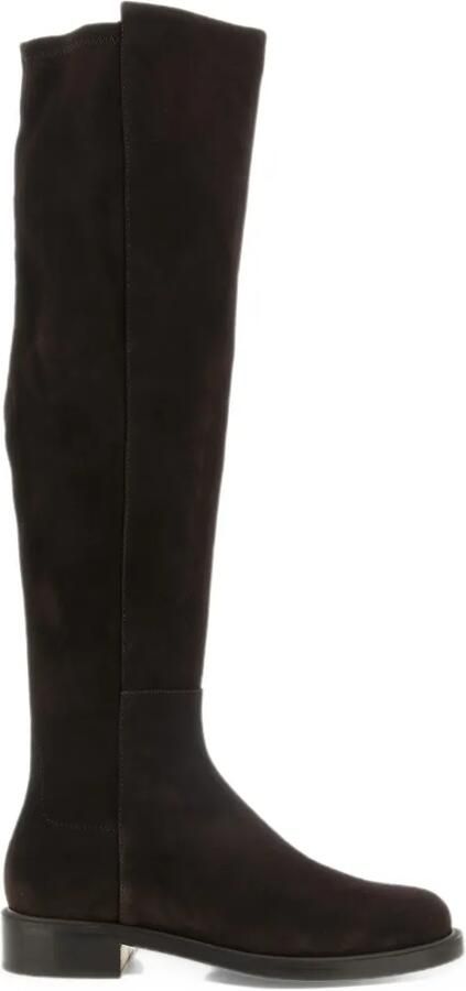Stuart Weitzman 5050 Gisele suede over-the-knee boots Bruin