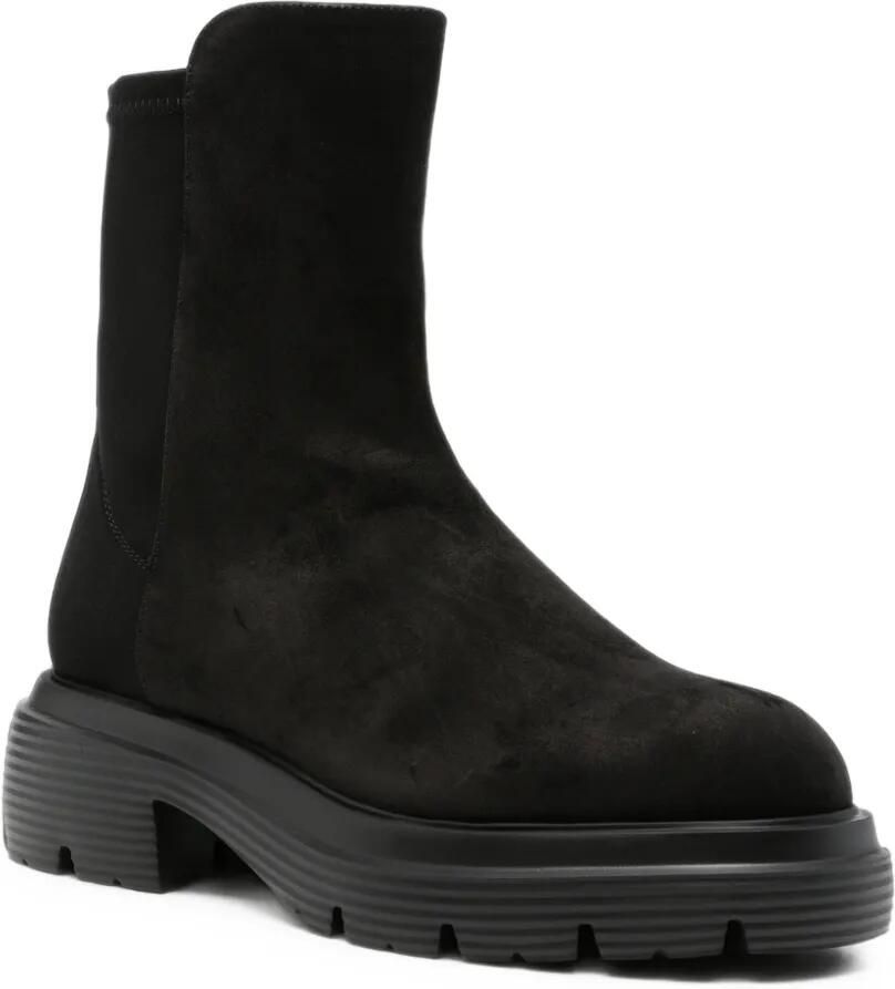 Stuart Weitzman 5050 Hudson enkellaarzen Zwart - Foto 2