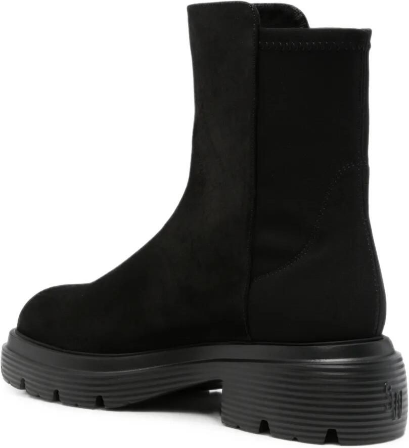 Stuart Weitzman 5050 Hudson enkellaarzen Zwart - Foto 3