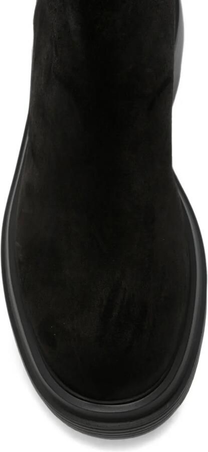 Stuart Weitzman 5050 Hudson enkellaarzen Zwart - Foto 4