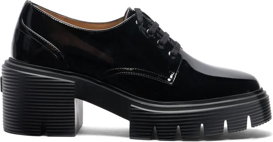 Stuart Weitzman 60 mm leren brogues Zwart