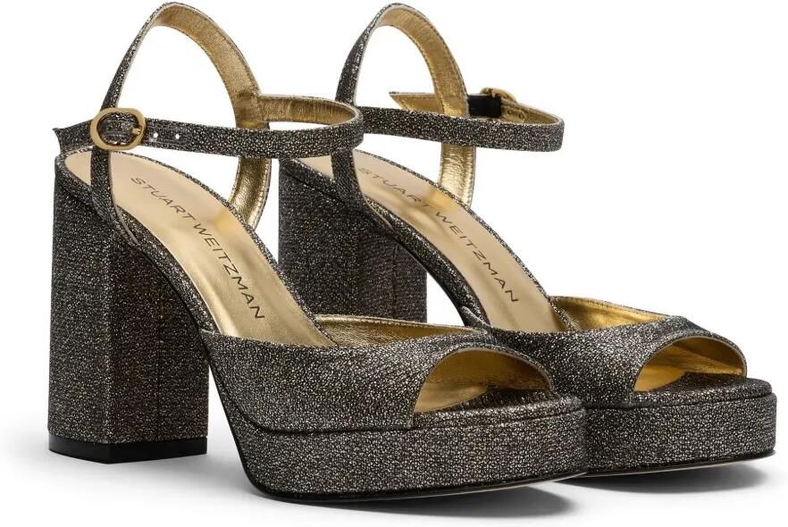 Stuart Weitzman 95 mm Dayna II sandalen Zwart - Foto 5