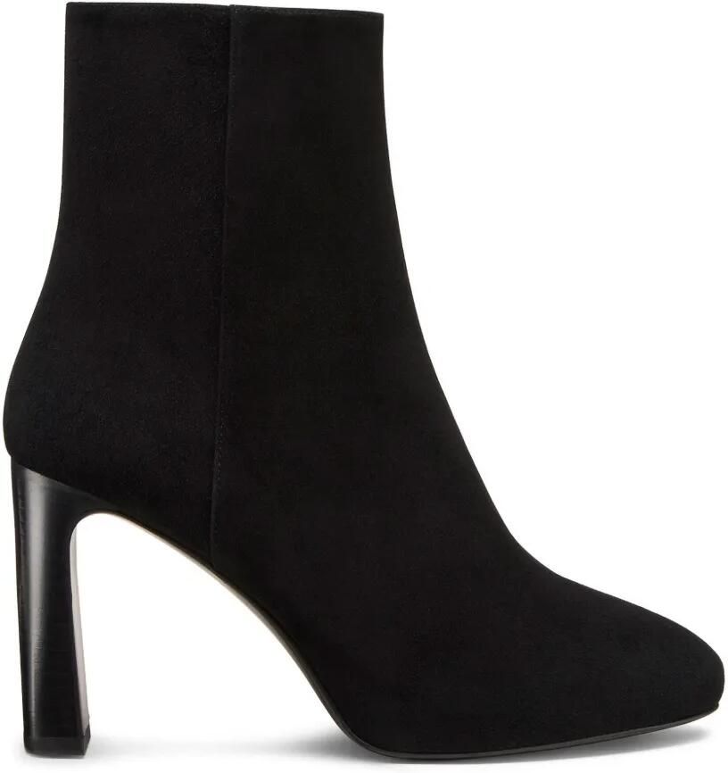 Stuart Weitzman Babette enkellaarzen met plateauzool en rits Zwart