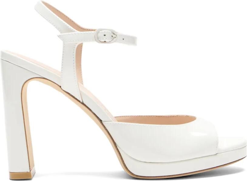 Stuart Weitzman Babette sandalen met enkelbandje Wit