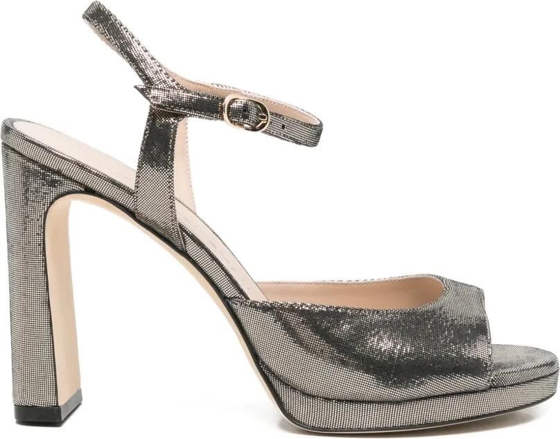 Stuart Weitzman Babette sandalen met hak Goud