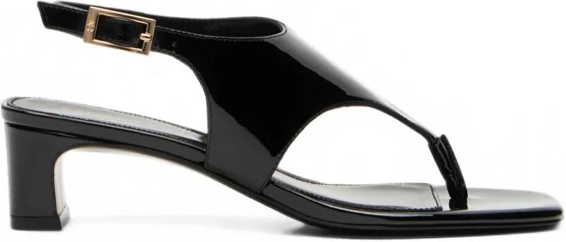 Stuart Weitzman Baby Babette slingback sandalen Zwart