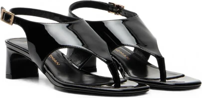 Stuart Weitzman Baby Babette slingback sandalen Zwart - Foto 3