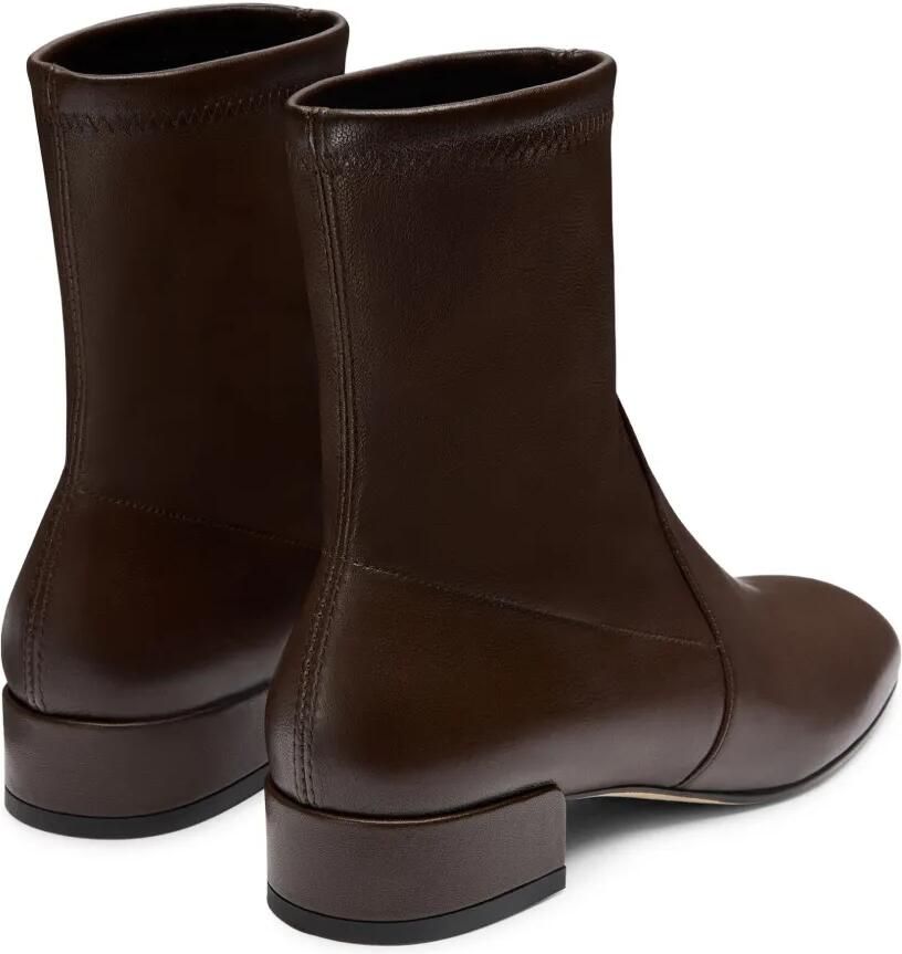 Stuart Weitzman Bacari stretch-nappa enkellaarzen Bruin - Foto 2
