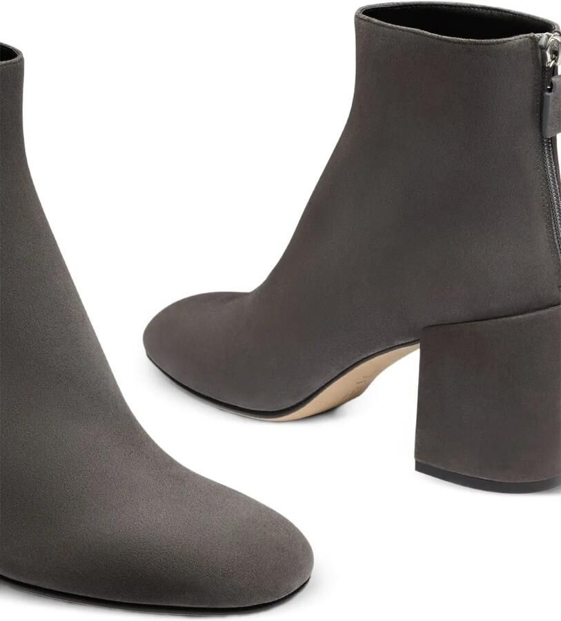 Stuart Weitzman Bacari suède enkellaarzen Grijs - Foto 2