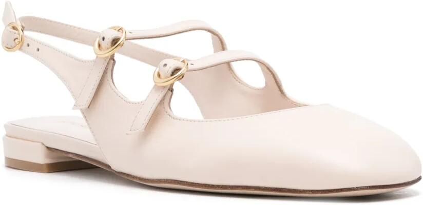 Stuart Weitzman Benni ballerina's Roze
