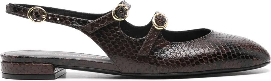 Stuart Weitzman Benni MJ slingback ballerina's Bruin