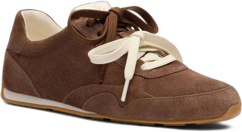 Stuart Weitzman Bond Sport sneakers met dubbele veters Bruin