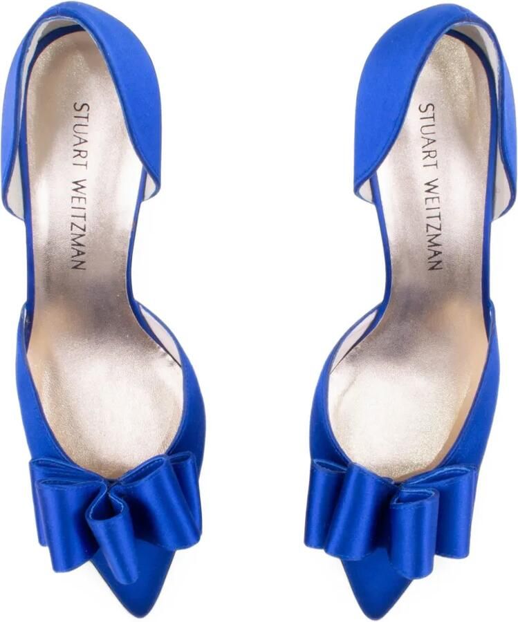 Stuart Weitzman Pumps met strikdetail Blauw - Foto 2