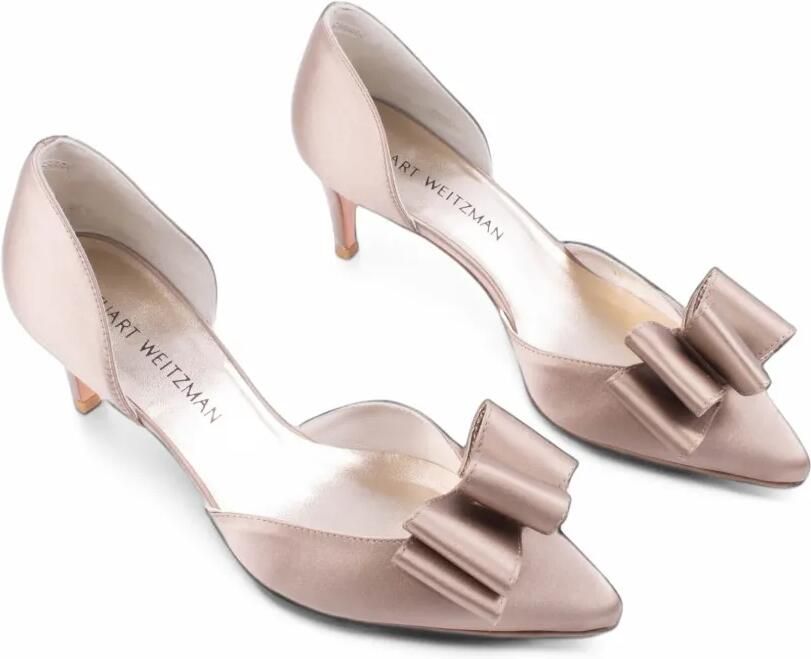 Stuart Weitzman Pumps met strikdetail Roze - Foto 3