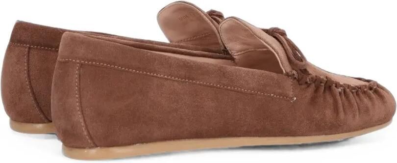 Stuart Weitzman Britt loafers met franje Bruin - Foto 5