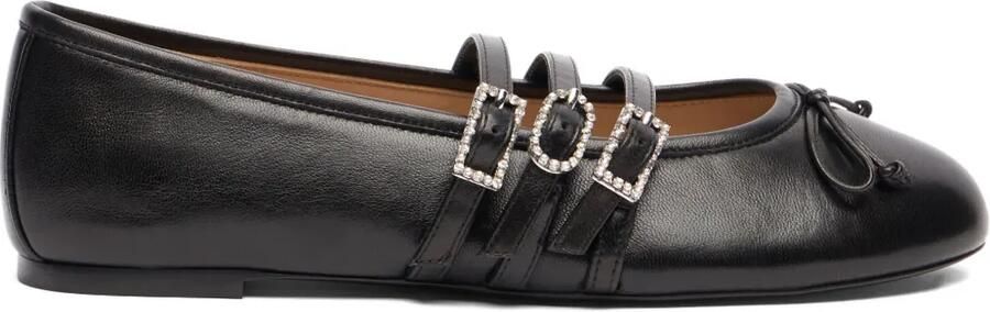 Stuart Weitzman Celeste ballerina's Zwart