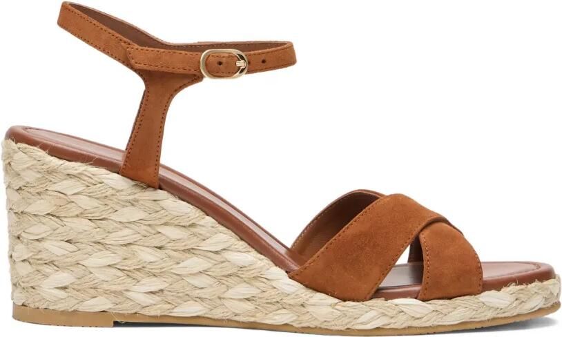 Stuart Weitzman Dayna sandalen Bruin