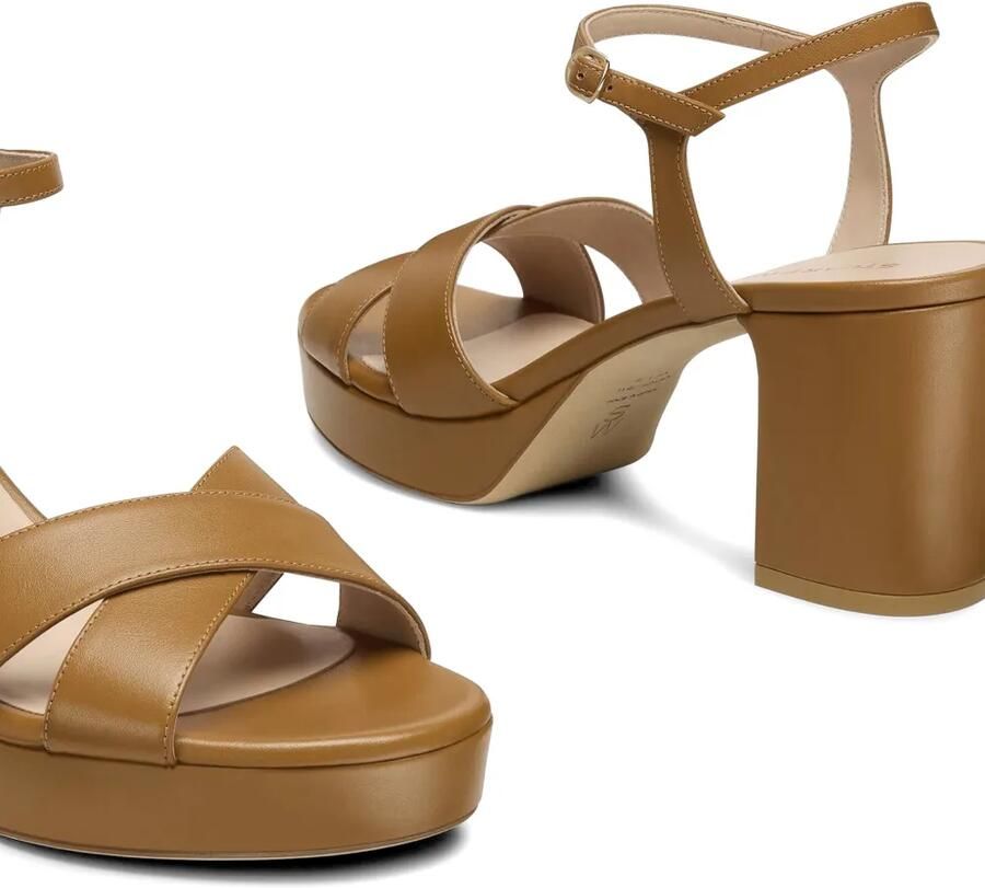 Stuart Weitzman Dayna sandalen met plateauzool Beige - Foto 2