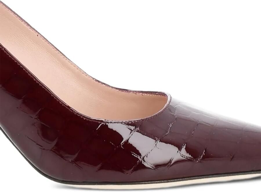 Stuart Weitzman Esparpin Stuart Supersculpt patent-leather pumps Bruin - Foto 2