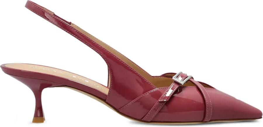 Stuart Weitzman Georgie 50 slingback pumps Rood