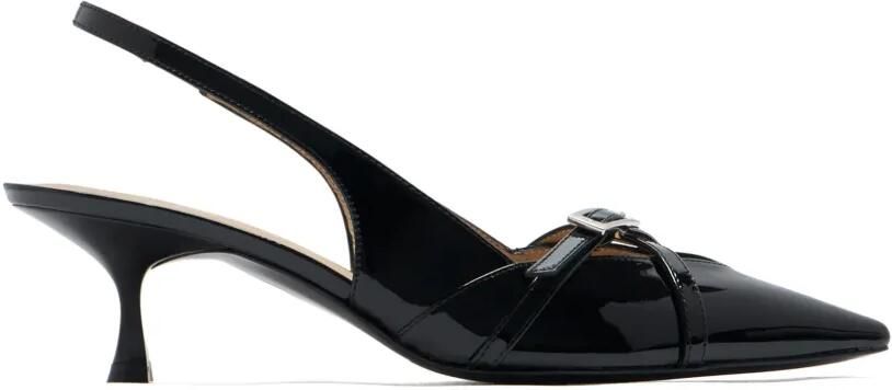 Stuart Weitzman Georgie pumps met gesp Zwart
