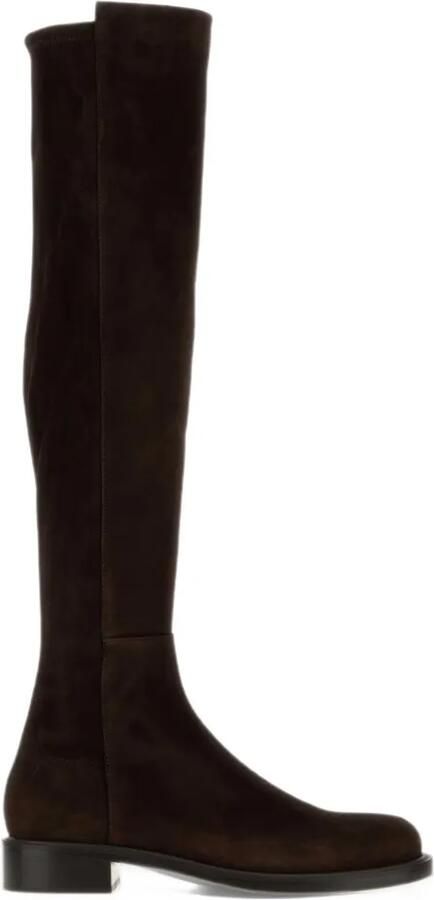 Stuart Weitzman Gisele suede boots Bruin