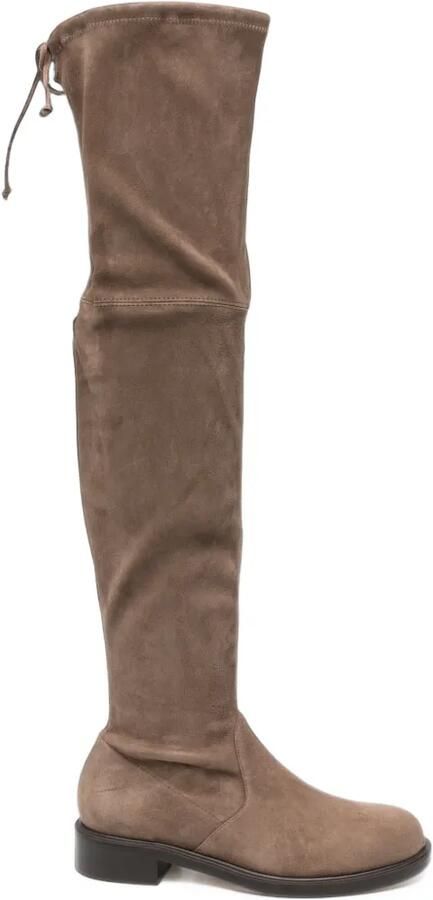 Stuart Weitzman Giseleland overkneelaarzen Bruin - Foto 2
