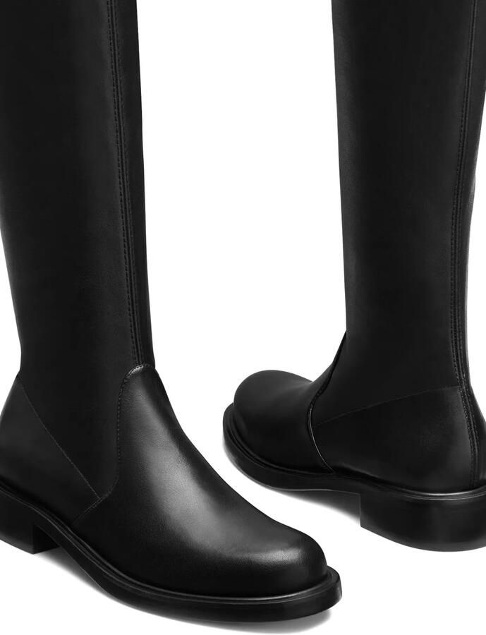 Stuart Weitzman Giseleland overknee laarzen met gestrikte achterkant Zwart - Foto 2