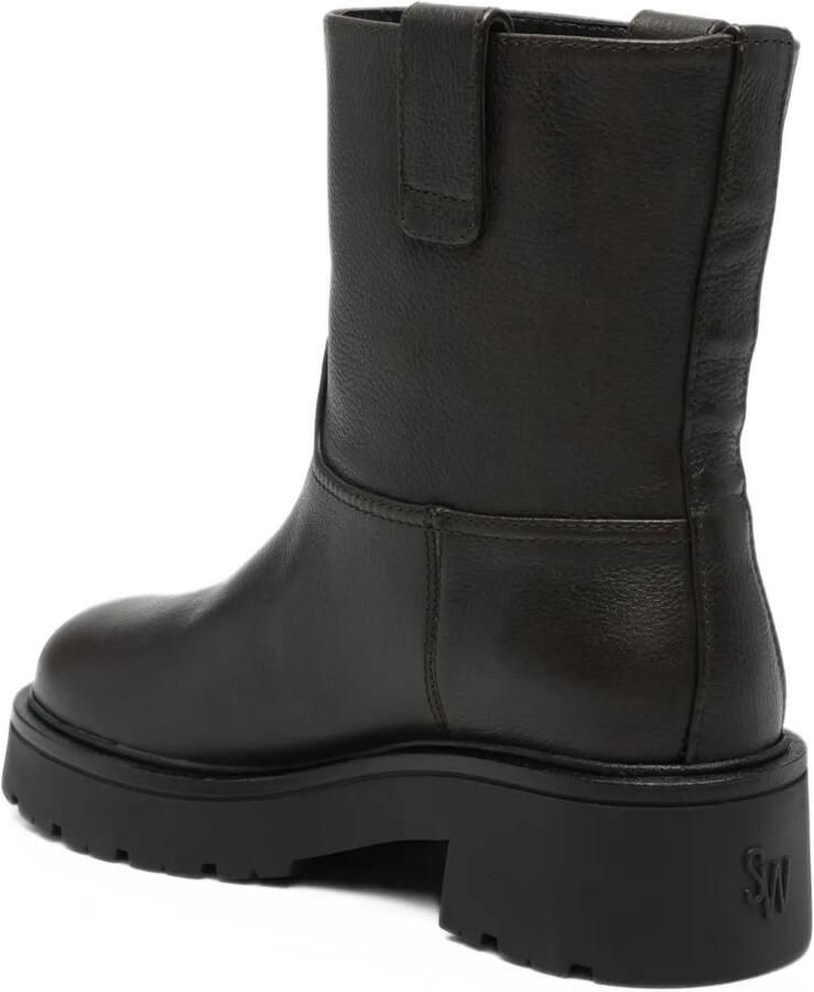 Stuart Weitzman grained leather boots Bruin - Foto 3