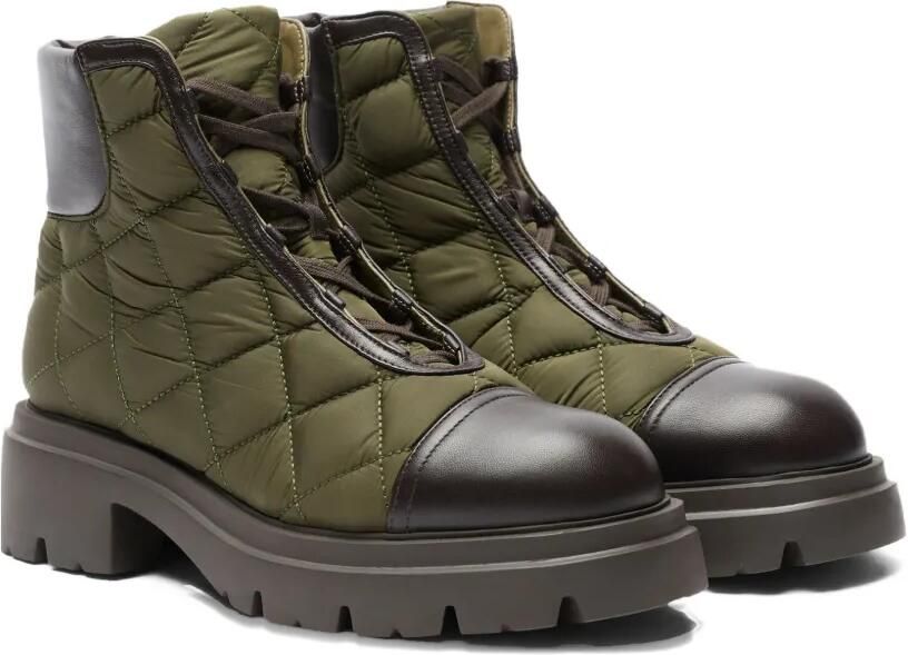 Stuart Weitzman Hudson gewatteerde combat boots Groen - Foto 3